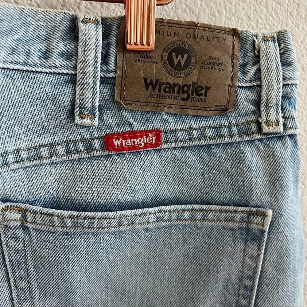 Wrangler Men’s Jeans Regular Fit 36X32 Work Denim Man Jeans